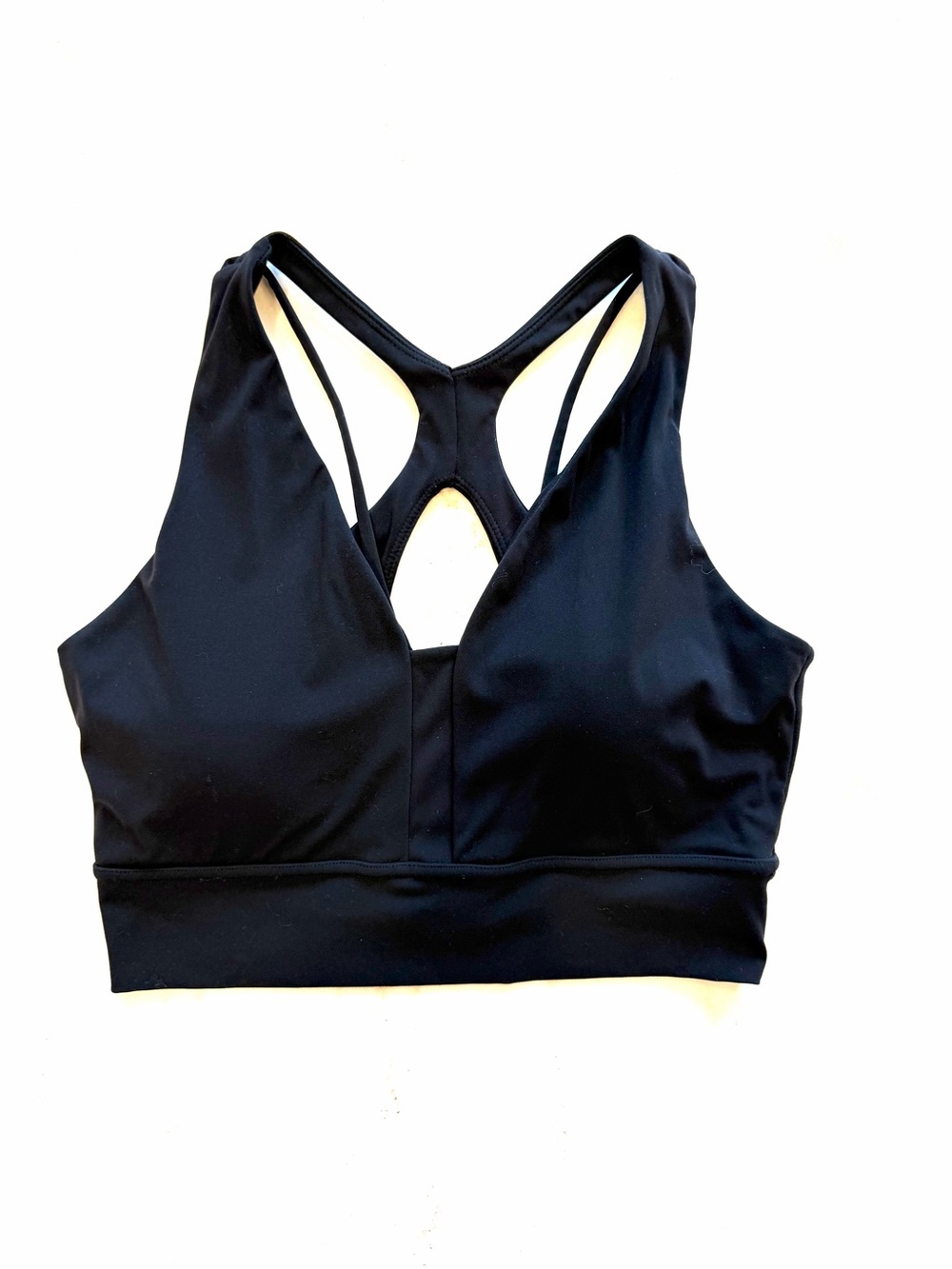 BuffBunny Black Strappy Back Sports Bra